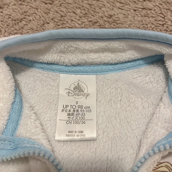 Disney store Toddler Girl Frozen Fleece Jacket - Picture 4 of 4